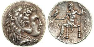  Tetradrachm Macedonian Kingdom (800BC-146BC) Silver Alexander III of Macedon (356BC-323BC)