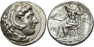  Tetradrachm Macedonian Kingdom (800BC-146BC) Silver Alexander III of Macedon (356BC-323BC)