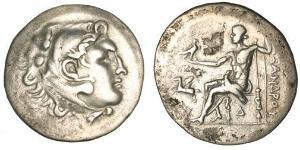  Tetradrachm Macedonian Kingdom (800BC-146BC) Silver Alexander III of Macedon (356BC-323BC)