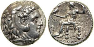  Tetradrachm Macedonian Kingdom (800BC-146BC) Silver Alexander III of Macedon (356BC-323BC)