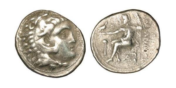  Tetradrachm Macedonian Kingdom (800BC-146BC) Silver Alexander III of Macedon (356BC-323BC)