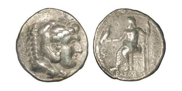  Tetradrachm Macedonian Kingdom (800BC-146BC) Silver Alexander III of Macedon (356BC-323BC)