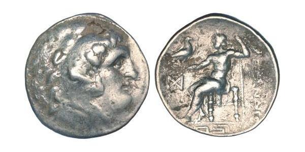 Tetradrachm Macedonian Kingdom (800BC-146BC) Silver Alexander III of Macedon (356BC-323BC)