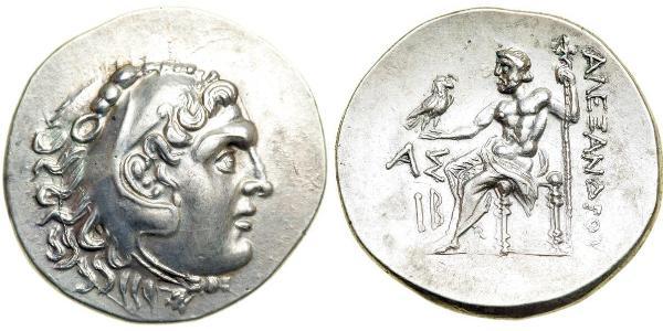  Tetradrachm Macedonian Kingdom (800BC-146BC) Silver Alexander III of Macedon (356BC-323BC)