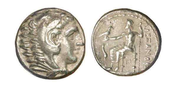  Tetradrachm Macedonian Kingdom (800BC-146BC) Silver Alexander III of Macedon (356BC-323BC)