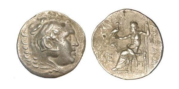  Tetradrachm Macedonian Kingdom (800BC-146BC) Silver Alexander III of Macedon (356BC-323BC)