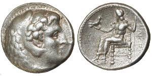  Tetradrachm 馬其頓王國 (808 BC - 168 BC) 銀 亚历山大大帝 (356BC-323BC)