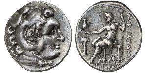  Tetradrachm 馬其頓王國 (808 BC - 168 BC) 銀 亚历山大大帝 (356BC-323BC)