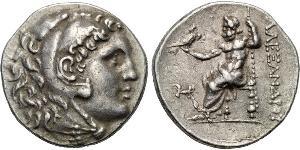  Tetradrachm 馬其頓王國 (808 BC - 168 BC) 銀 亚历山大大帝 (356BC-323BC)