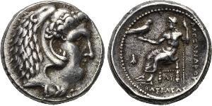  Tetradrachm 馬其頓王國 (808 BC - 168 BC) 銀 亚历山大大帝 (356BC-323BC)