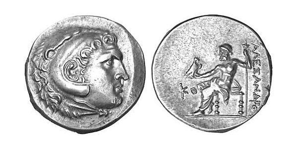  Tetradrachm 馬其頓王國 (808 BC - 168 BC) 銀 亚历山大大帝 (356BC-323BC)