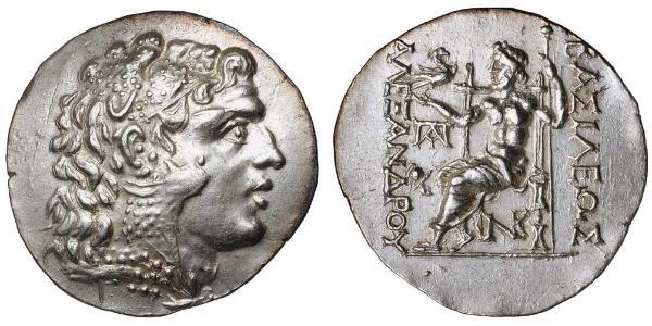  Tetradrachm 馬其頓王國 (808 BC - 168 BC) 銀 亚历山大大帝 (356BC-323BC)