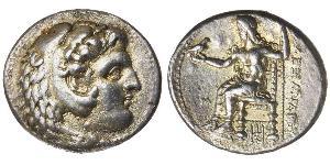  Tetradracma Reino de Macedonia (800BC-146BC) Plata Alejandro III de Macedonia (356BC-323BC)