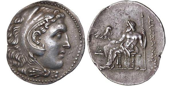  Tetradracma Reino de Macedonia (800BC-146BC) Plata Alejandro III de Macedonia (356BC-323BC)