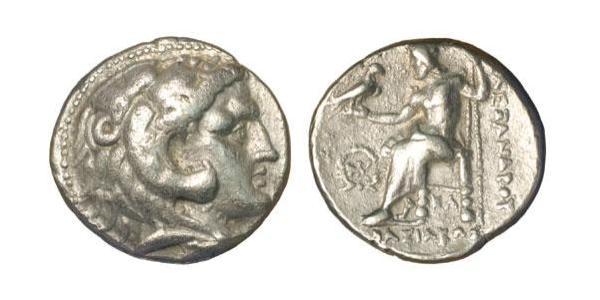  Tetradracma Reino de Macedonia (800BC-146BC) Plata Alejandro III de Macedonia (356BC-323BC)