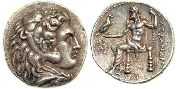  Tetradramma Regno di Macedonia (800BC-146BC) Argento Alessandro III Magno (356BC-323BC)