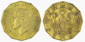  Threepence United Kingdom (1922-)  爱德华八世 (1894-1972)