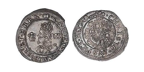  Threepence Королевство Англия (927-1649,1660-1707) Серебро Карл  I (1600-1649)