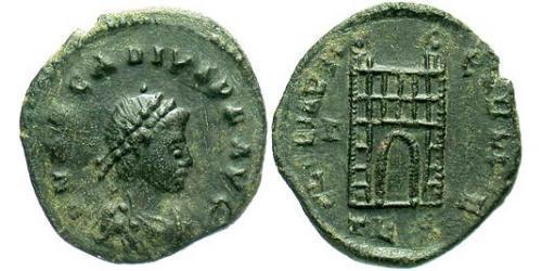  Tremis Imperio romano de Occidente (285-476) Bronce Arcadio (377-408)