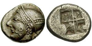  Trihemiobol Antikes Griechenland (1100BC-330) Silber 