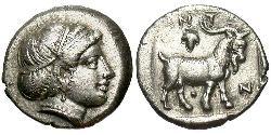  Trihemiobol Ancient Greece (1100BC-330) Silver 