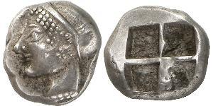  Trihemiobol Стародавня Греція (1100BC-330) Срібло 