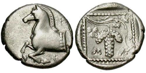  Triobol Grecia antica (1100BC-330) Argento 