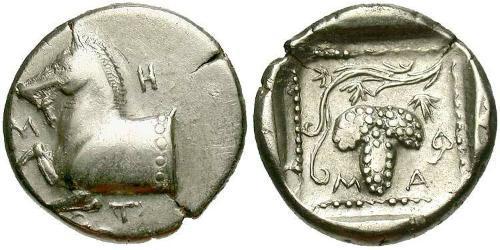  Triobol Antikes Griechenland (1100BC-330) Silber 
