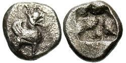  Triobol Ancient Greece (1100BC-330) Silver 