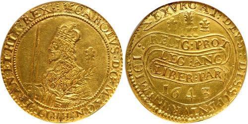  Unite Königreich England (927-1649,1660-1707) Gold Karl I (1600-1649)