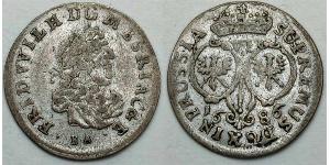 VI grossus Бранденбург-Пруссия (1618-1701) Срібло Фрідріх Вільгельм I (1620 - 1688)