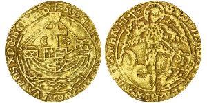  Ангел Королівство Англія (927-1649,1660-1707) Золото Едвард IV (1442-1483)