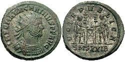  Антониниан Римская империя (27BC-395) Бронза Карин (257-285)
