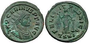  Антониниан Римская империя (27BC-395) Бронза Карин (257-285)