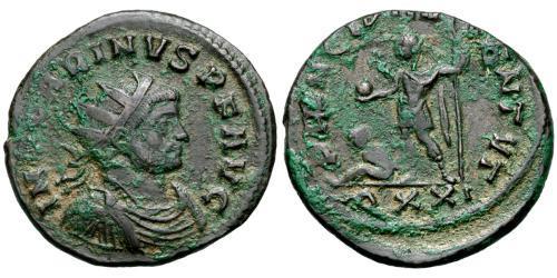  Антониниан Римская империя (27BC-395) Бронза Карин (257-285)