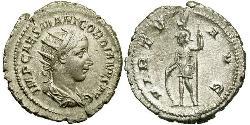  Антониниан Римская империя (27BC-395) Серебро Гордиан III(225-244)