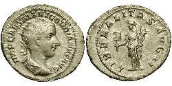  Антониниан Римская империя (27BC-395) Серебро Гордиан III(225-244)