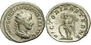 Антониниан Римская империя (27BC-395) Серебро Гордиан III(225-244)