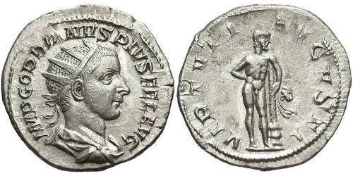  Антониниан Римская империя (27BC-395) Серебро Гордиан III(225-244)
