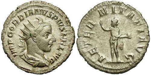  Антониниан Римская империя (27BC-395) Серебро Гордиан III(225-244)