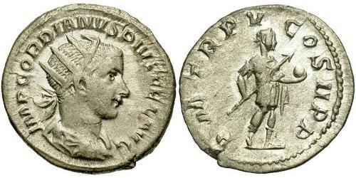  Антониниан Римская империя (27BC-395) Серебро Гордиан III(225-244)