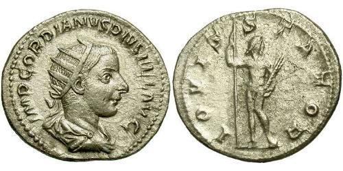  Антониниан Римская империя (27BC-395) Серебро Гордиан III(225-244)