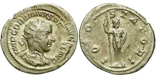  Антониниан Римская империя (27BC-395) Серебро Гордиан III(225-244)
