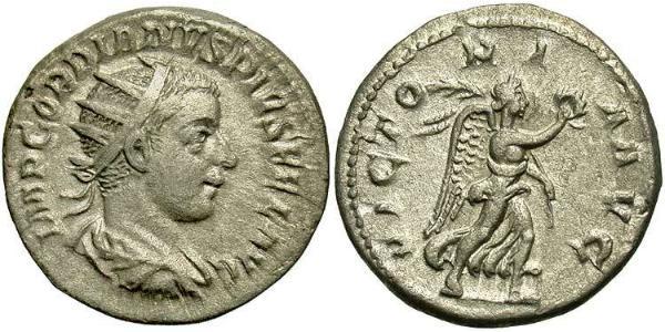  Антониниан Римская империя (27BC-395) Серебро Гордиан III(225-244)