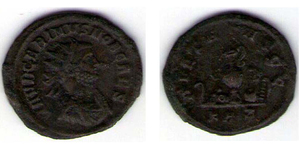 Антонініан Римська імперія (27BC-395) Бронза Карін (257-285)