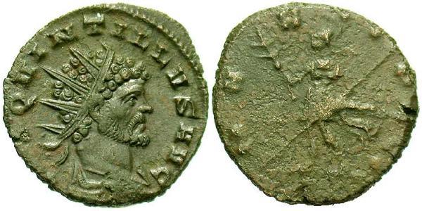  Антонініан Римська імперія (27BC-395) Бронза Квінтілл (220-270)