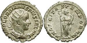  Антонініан Римська імперія (27BC-395) Срібло Гордіан III(225-244)