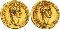  Ауреус Римская империя (27BC-395) Золото Калигула (12-41)