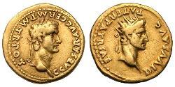  Ауреус Римская империя (27BC-395) Золото Калигула (12-41)