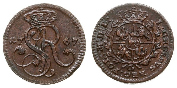  Грош Речь Посполитая (1569-1795) Медь Станислав Август Понятовский (1732 - 1798)